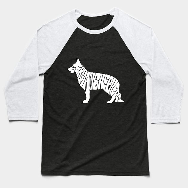 German Shepherd Baseball T-Shirt by JoyFabrika